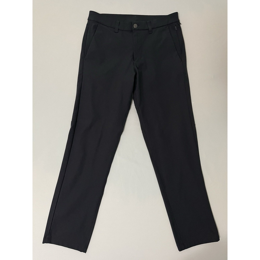 Lululemon Commission Pant Slim Men's 30‎ Gray Warpstreme Straight Leg M5AF2S